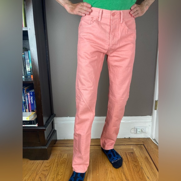 Pink Levi’s 501s Buttonfly - NWOT - 32/34 - Picture 2 of 15